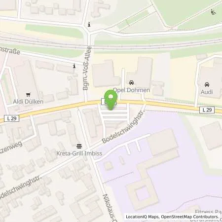 Standortübersicht der Tankstelle Aral Tankstelle in 41751 Viersen