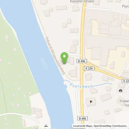 Standortübersicht der Tankstelle OIL! Tankstelle Hann.-Münden in 34346 Hann. (Münden)