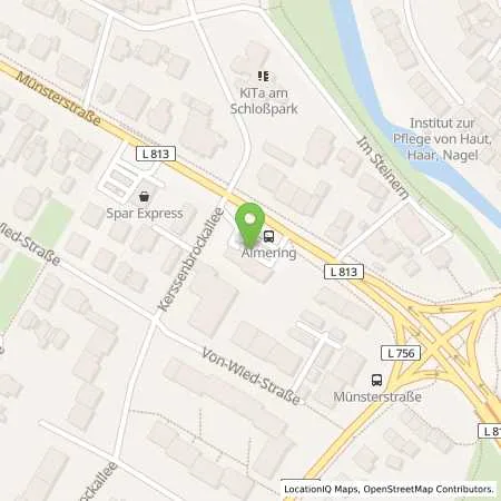 Standortübersicht der Tankstelle Shell Paderborn Muensterstr. 7 in 33104 Paderborn