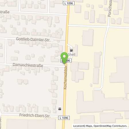 Benzin-Super-Diesel Tankstellen Details Shell Bad Friedrichshall Kocherwaldstr. 30 in 74177 Bad Friedrichshall ansehen