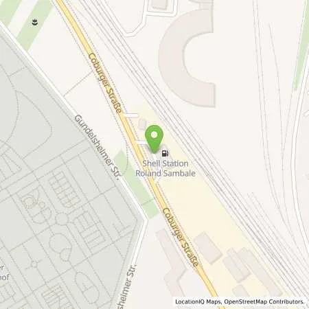 Standortübersicht der Tankstelle Shell Bamberg Coburger Str. 8 in 96052 Bamberg