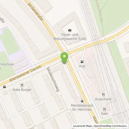 Standortübersicht der Tankstelle Aral Tankstelle in 30173 Hannover