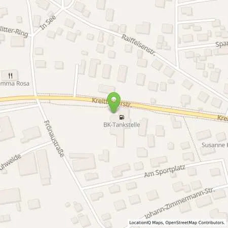Standortübersicht der Tankstelle BK-Tankstelle Otto Kalb in 93326 Abensberg