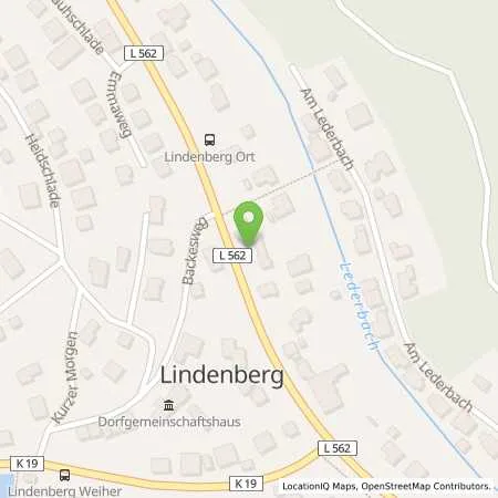 Standortübersicht der Tankstelle Aral Tankstelle in 57258 Freudenberg (Linden)