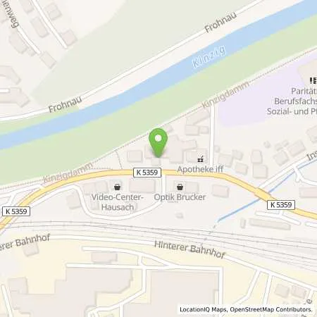 Standortübersicht der Tankstelle bft- Tankstelle Autohaus Bach in 77756 Hausach