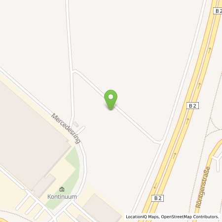 Standortübersicht der Benzin-Super-Diesel Tankstelle: GERSTHOFEN, MERCEDESRING in 86368, Gersthofen