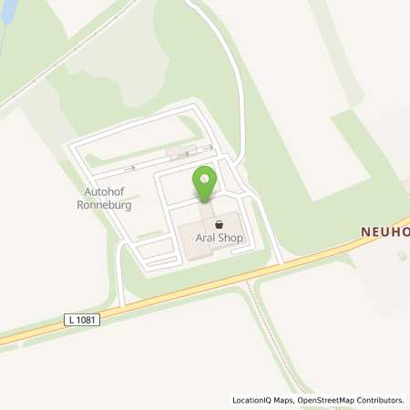 Standortübersicht der Benzin-Super-Diesel Tankstelle: Aral Tankstelle in 07580, Ronneburg