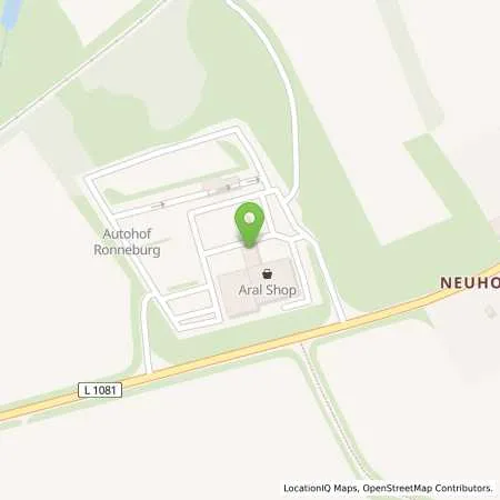 Standortübersicht der Tankstelle Aral Tankstelle in 07580 Ronneburg