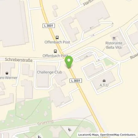 Standortübersicht der Tankstelle Aral Tankstelle in 63071 Offenbach