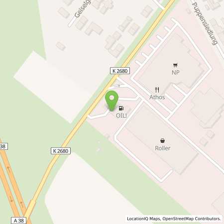 Standortübersicht der Benzin-Super-Diesel Tankstelle: OIL! Tankstelle Beuna in 06217, Beuna