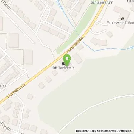 Standortübersicht der Tankstelle bft Lohmar in 53797 Lohmar