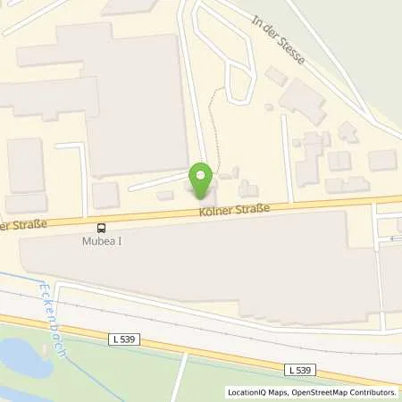 Standortübersicht der Tankstelle TotalEnergies Attendorn in 57439 Attendorn