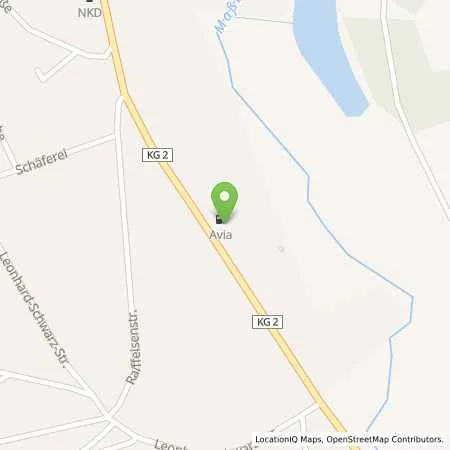 Standortübersicht der Tankstelle AVIA Tankstelle in 97711 Maßbach