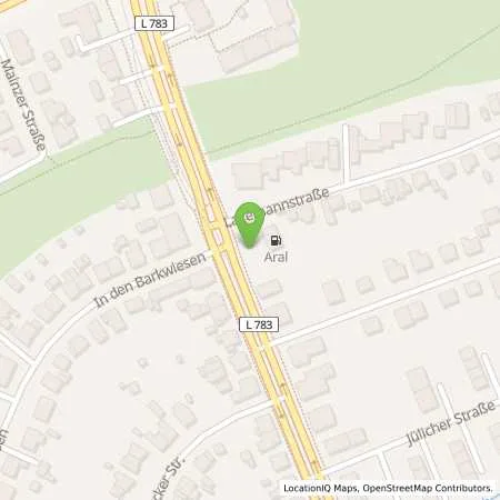 Standortübersicht der Tankstelle Aral Tankstelle in 33613 Bielefeld