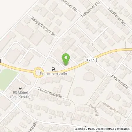 Standortübersicht der Tankstelle MTB Tankstelle in 74223 Flein