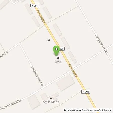 Standortübersicht der Tankstelle AVIA Tankstelle in 26388 Wilhelmshaven