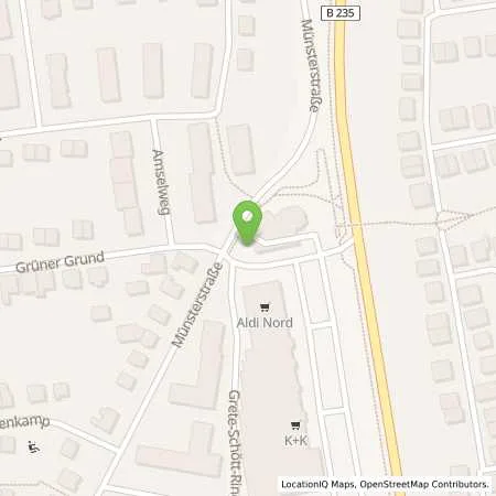 Standortübersicht der Tankstelle Jörg Heitmann in 48308 Senden