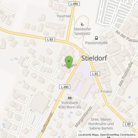 Standortübersicht der Tankstelle Lenzgen Königswinter in 53639 Königswinter