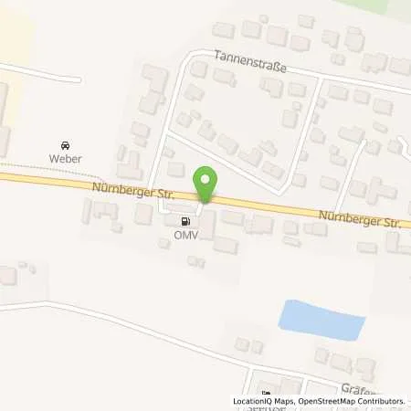 Standortübersicht der Tankstelle Langenzenn Nürnberger Str. 210 in 90579 Langenzenn