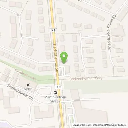 Standortübersicht der Tankstelle Aral Tankstelle in 55131 Mainz