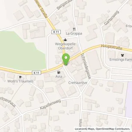 Standortübersicht der Tankstelle AVIA Tankstelle in 48734 Reken