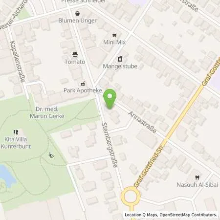 Standortübersicht der Tankstelle Q1 Tankstelle in 59755 Arnsberg