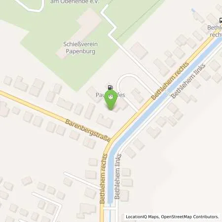 Standortübersicht der Tankstelle TS Papenburg in 26871 Papenburg