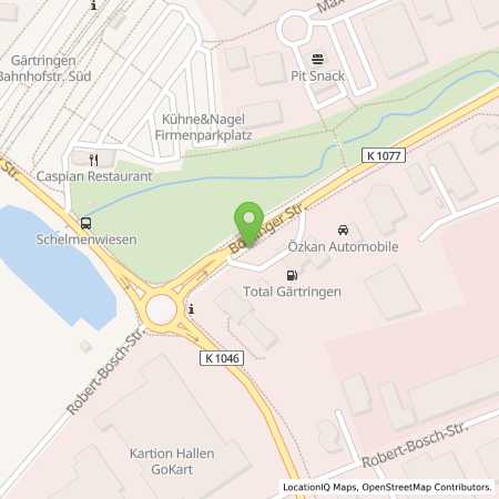 Standortübersicht der Benzin-Super-Diesel Tankstelle: TotalEnergies Gaertringen in 71116, Gaertringen