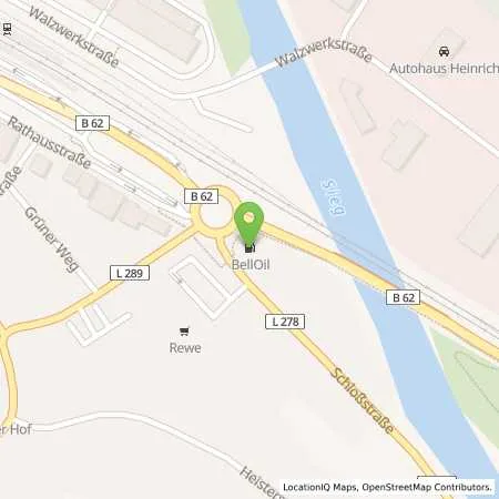 Standortübersicht der Tankstelle BELL Oil in 57537 Wissen