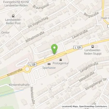 Standortübersicht der Tankstelle Aral Tankstelle in 66578 Schiffweiler