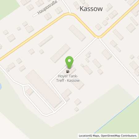 Standortübersicht der Benzin-Super-Diesel Tankstelle: Kassow in 18258, Kassow