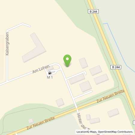 Standortübersicht der Benzin-Super-Diesel Tankstelle: Sack-Helmstedt (1-7) in 38350, Helmstedt