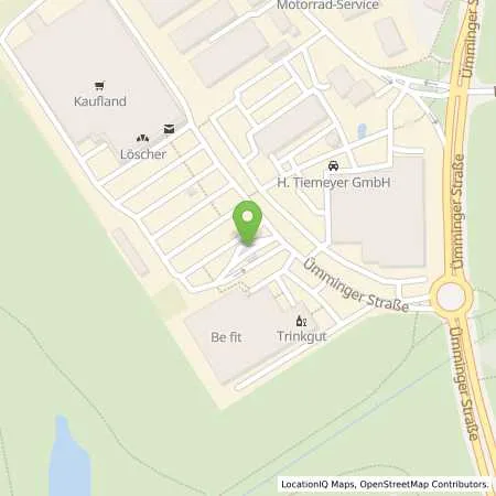 Standortübersicht der Tankstelle Fricke in 44892 Bochum