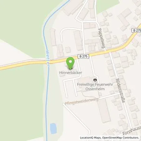 Standortübersicht der Tankstelle Esso Tankstelle in 61169 FRIEDBERG