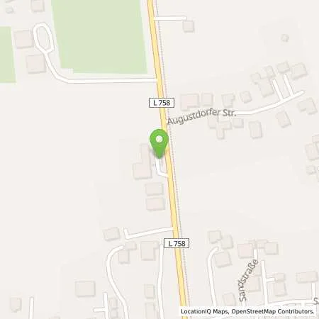 Standortübersicht der Tankstelle Ralf Bartling in 32758 Detmold