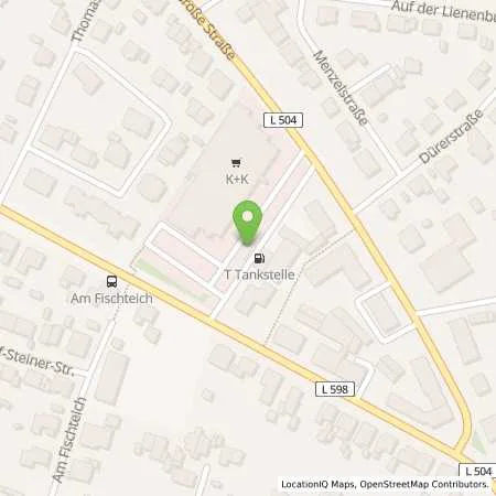 Standortübersicht der Tankstelle Jörg Thiel in 49477 Ibbenbüren