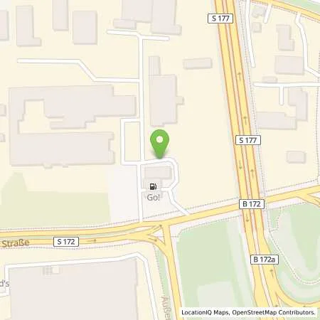 Standortübersicht der Tankstelle GO Pirna Dresdner Str. in 01796 Pirna