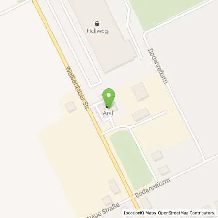 Standortübersicht der Tankstelle Aral Tankstelle in 06712 Zeitz