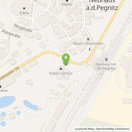 Standortübersicht der Tankstelle ELO Neuhaus in 91284 Neuhaus/Pegnitz