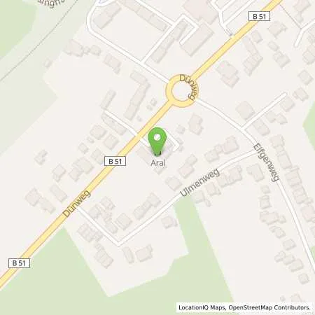 Standortübersicht der Tankstelle Aral Tankstelle in 51399 Burscheid