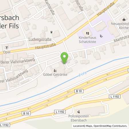 Benzin-Super-Diesel Tankstellen Details MTB Tankstelle in 73061 Ebersbach a. d. F. ansehen