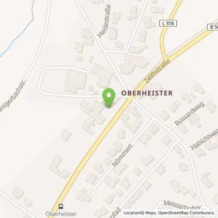 Standortübersicht der Tankstelle Josef Stümper GmbH in 53819 Seelscheid