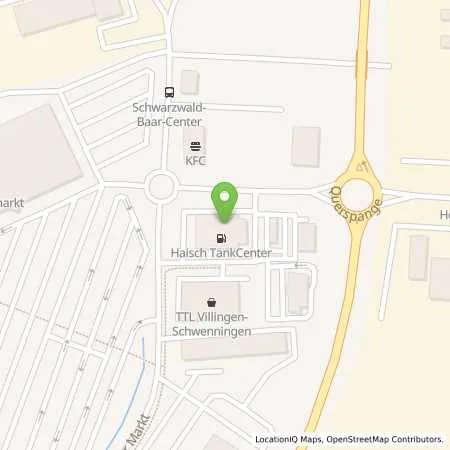 Standortübersicht der Tankstelle Haisch Mineralölvertrieb GmbH & Co. KG in 78052 Villingen-Schwenningen