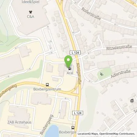 Standortübersicht der Tankstelle Aral Tankstelle in 66538 Neunkirchen