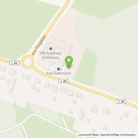 Standortübersicht der Tankstelle Aral Tankstelle in 15344 Strausberg