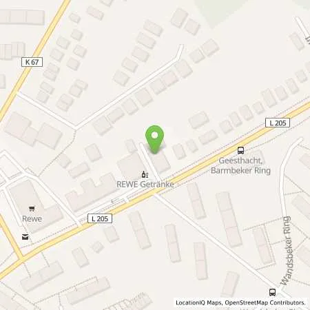 Standortübersicht der Tankstelle Aral Tankstelle in 21502 Geesthacht