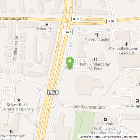 Standortübersicht der Benzin-Super-Diesel Tankstelle: Aral Tankstelle in 47226, Duisburg