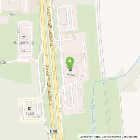 Standortübersicht der Tankstelle AVIA Tankstelle in 18107 Rostock