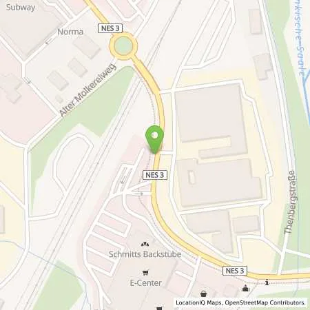 Standortübersicht der Tankstelle Tankstelle NEKA in 97616 Bad Neustadt a. d. Saale