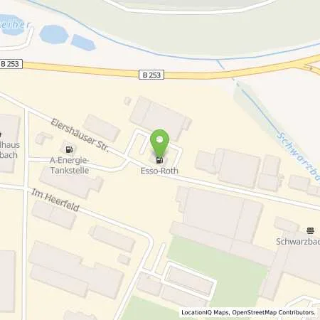 Standortübersicht der Tankstelle Tankstelle Eibelshausen in 35713 Eibelshausen